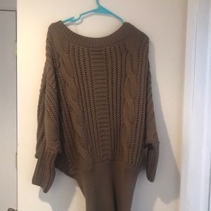 Of the shoulder sweater dress NWT